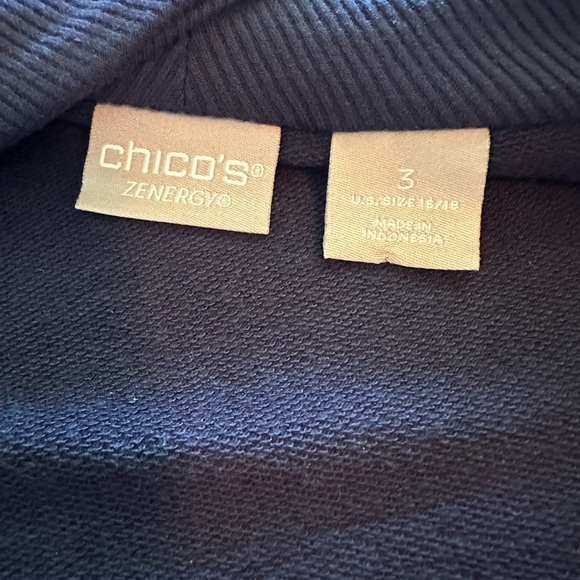 Chico’s Zynergy wrap cardigan size 3 - Picture 8 of 9